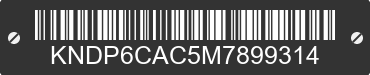 2021 KIA Sportage KNDP6CAC5M7899314 VIN decoded