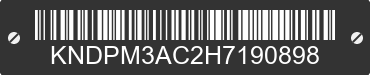 2017 KIA Sportage KNDPM3AC2H7190898 VIN decoded