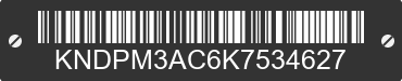 2019 KIA Sportage KNDPM3AC6K7534627 VIN decoded