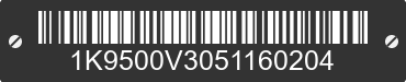 2005 KIBBI Kibbi 1K9500V3051160204 VIN decoded