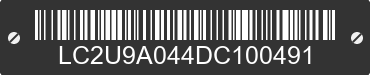 2013 KYMCO Super 8 LC2U9A044DC100491 VIN decoded