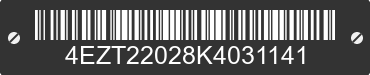 2019 KZ-RV Sonic 4EZT22028K4031141 VIN decoded