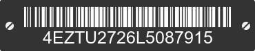 2020 KZ-RV Sportsmen 4EZTU2726L5087915 VIN decoded