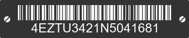 2022 KZ-RV Sportsmen 4EZTU3421N5041681 VIN decoded