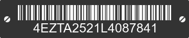 2020 KZ-RV Spree 4EZTA2521L4087841 VIN decoded