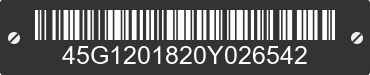 0 L & L MANUFACTURING L & L Manufacturing 45G1201820Y026542 VIN decoded