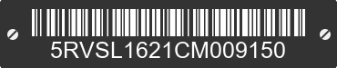 2012 LAMAR TRAILERS LAMAR TRAILERS 5RVSL1621CM009150 VIN decoded