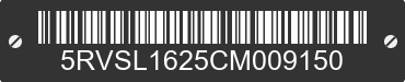 2012 LAMAR TRAILERS LAMAR TRAILERS 5RVSL1625CM009150 VIN decoded