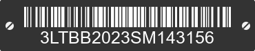 2025 LAMAR LAMAR 3LTBB2023SM143156 VIN decoded