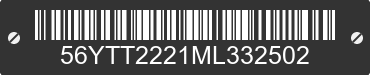 2021 LANCE CAMPER Lance Camper 56YTT2221ML332502 VIN decoded