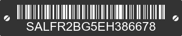 2014 LAND ROVER LR2 SALFR2BG5EH386678 VIN decoded