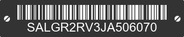 2018 LAND ROVER Range Rover SALGR2RV3JA506070 VIN decoded