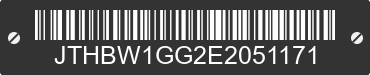 2014 LEXUS ES JTHBW1GG2E2051171 VIN decoded