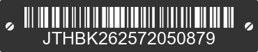 2007 LEXUS IS JTHBK262572050879 VIN decoded