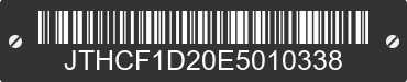 2014 LEXUS IS JTHCF1D20E5010338 VIN decoded