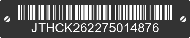 2007 LEXUS IS JTHCK262275014876 VIN decoded
