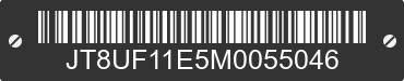 1991 LEXUS LS JT8UF11E5M0055046 VIN decoded