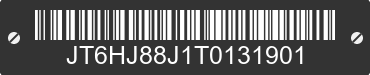 1996 LEXUS LX JT6HJ88J1T0131901 VIN decoded