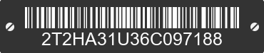 2006 LEXUS RX 2T2HA31U36C097188 VIN decoded
