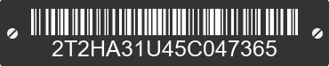 2005 LEXUS RX 2T2HA31U45C047365 VIN decoded
