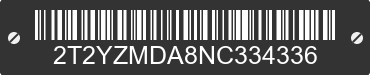 2022 LEXUS RX 2T2YZMDA8NC334336 VIN decoded