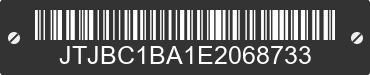 2014 LEXUS RX JTJBC1BA1E2068733 VIN decoded