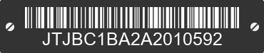 2010 LEXUS RX JTJBC1BA2A2010592 VIN decoded