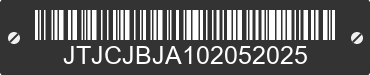 0 LEXUS RX JTJCJBJA102052025 VIN decoded