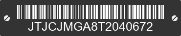 2026 LEXUS RX JTJCJMGA8T2040672 VIN decoded