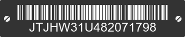 2008 LEXUS RX JTJHW31U482071798 VIN decoded