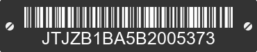 2011 LEXUS RX JTJZB1BA5B2005373 VIN decoded