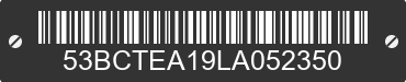 2020 LGS INDUSTRIES Cargo Express 53BCTEA19LA052350 VIN decoded