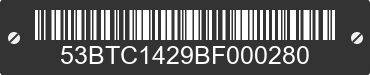 2011 LGS INDUSTRIES LGS INDUSTRIES 53BTC1429BF000280 VIN decoded