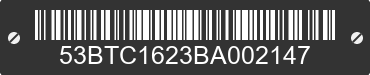 2011 LGS INDUSTRIES LGS INDUSTRIES 53BTC1623BA002147 VIN decoded