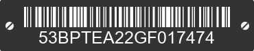 2016 LGS INDUSTRIES Pace 53BPTEA22GF017474 VIN decoded