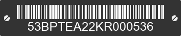 2019 LGS INDUSTRIES Pace 53BPTEA22KR000536 VIN decoded
