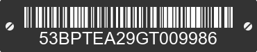2016 LGS INDUSTRIES Pace 53BPTEA29GT009986 VIN decoded