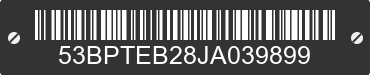 2018 LGS INDUSTRIES Pace 53BPTEB28JA039899 VIN decoded