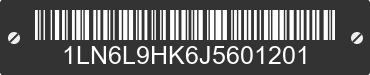 2018 LINCOLN Continental 1LN6L9HK6J5601201 VIN decoded