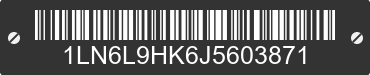 2018 LINCOLN Continental 1LN6L9HK6J5603871 VIN decoded