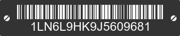 2018 LINCOLN Continental 1LN6L9HK9J5609681 VIN decoded