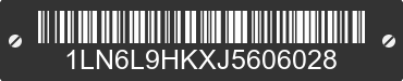 2018 LINCOLN Continental 1LN6L9HKXJ5606028 VIN decoded