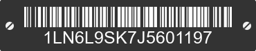 2018 LINCOLN Continental 1LN6L9SK7J5601197 VIN decoded