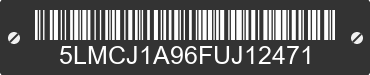 2015 LINCOLN MKC 5LMCJ1A96FUJ12471 VIN decoded