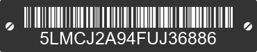2015 LINCOLN MKC 5LMCJ2A94FUJ36886 VIN decoded