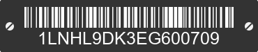 2014 LINCOLN MKS 1LNHL9DK3EG600709 VIN decoded