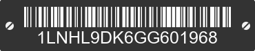 2016 LINCOLN MKS 1LNHL9DK6GG601968 VIN decoded