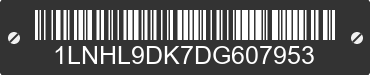 2013 LINCOLN MKS 1LNHL9DK7DG607953 VIN decoded