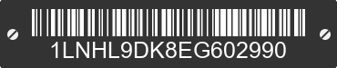 2014 LINCOLN MKS 1LNHL9DK8EG602990 VIN decoded