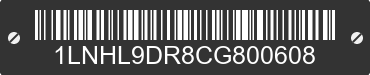 2012 LINCOLN MKS 1LNHL9DR8CG800608 VIN decoded